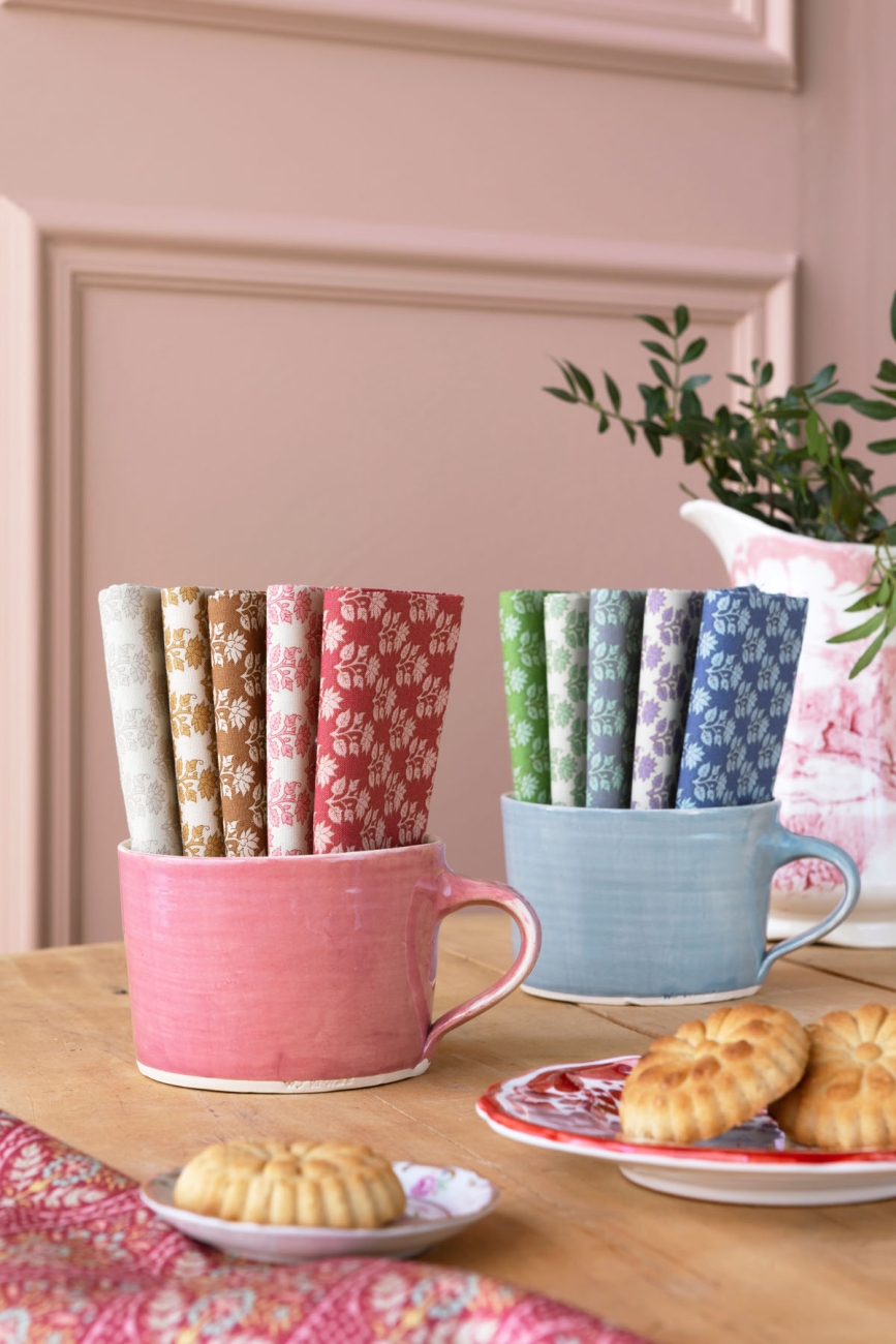 Tilda Patchwork Stoff Baumwolle - Mira Slate